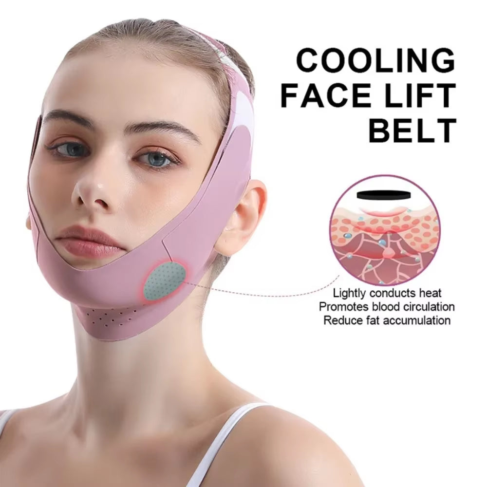 Face Slimming Bandage V Line Face Shaper Facial Chin Cheek Lifting Belt Facial Massage Strap Women Chin Cheek Lift up Belt